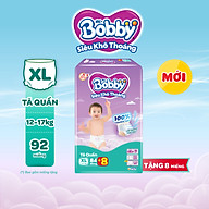 Tã quần Bobby Siêu Khô Thoáng - 100% Thoáng Khí Mega Jumbo