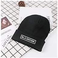 Mũ len BP Lisa Jisoo Jennie Róse nón đen thumbnail