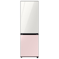 Tủ lạnh BESPOKE 2 Cửa Ngăn Đông Dưới Samsung Inverter 323L RB33T307055SV (Trắng/Hồng)