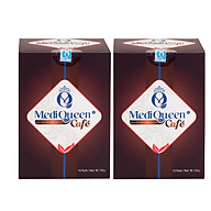 Combo 2 hộp cà phê giảm mỡ MediQueen - Giảm thèm ăn - Đốt mỡ thừa thumbnail