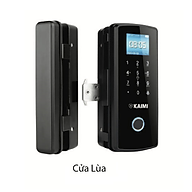 Khóa Thông Minh Cửa Kính Cường Lực Kaimi CK101 - Hàng Chính Hãng