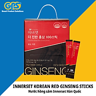 Nước tinh chất hồng sâm 6 năm tuổi Hàn Quốc Innerset - Innerset Korean Red Ginseng Sticks 10g x 100 gói thumbnail