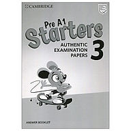 Pre A1 Starters 3 Answer Booklet Authentic Examination Papers thumbnail