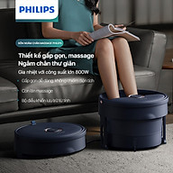 Bồn Ngâm Chân Massage PHILIPS PPM6501 - Thiết Kế Gọn Tiện Lợi - Hàng chính hãng