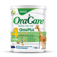 Sữa OraCare Growplus lon 900g - Giúp phát triển chiều cao, Trí não, Thị giác, dành cho trẻ từ 1-10 tuổi thumbnail