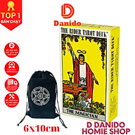Bộ bài Tarot The Rider Tarot Deck tặng kèm khăn trải và túi đựng bài thumbnail