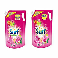 Combo 2 sản phẩm Nước giặt Surf hương cỏ hoa diệu kỳ túi 3.3kg 3.5kg thumbnail