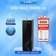 Máy lọc nước RO 12 lõi Karofi KAQ-EC19 -BỔ SUNG HYDRO-ION KIỀM, Công nghệ AioTec, BH36 - Hàng chính hãng