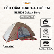 Lều Cắm Trại Chơi Nhà Lều Cho 1-4 Trẻ Em Galaxy Store GLTE05, Hàng Chính Hãng Có Khung Chắc Chắn Kích Thước Gọn Nhẹ