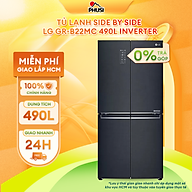 Tủ Lạnh Inverter LG GR-B22MC (490L) - Hàng chính hãng - Chỉ giao tại HCM
