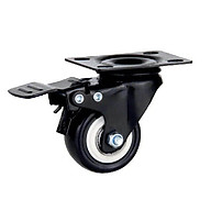 Bộ 4 Bánh Xe Đẩy Hàng 5cm Có Khoá và Không Khoá Chịu Tải Cao