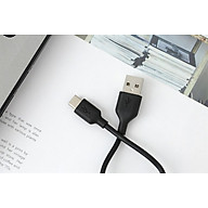 Cáp sạc và truyền dữ liệu USB chân Type-C ngắn - 20cm - Hàng chính hãng QUATECH