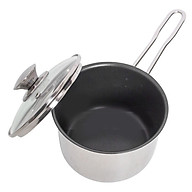 Quánh Inox Nắp Kiếng Fivestar (12cm/14cm) - Hàng Chính Hãng