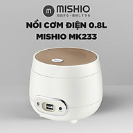 Nồi Cơm Điện Mishio MK233 size 0.8L nấu cơm ngon - Hàng chính hãng