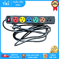 Ổ Cắm Kéo Dài 6S LIOA 6S3 (Dây 3m)