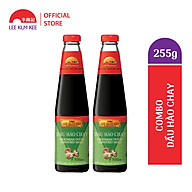 Dầu hào Lee Kum Kee Vegeterian Oyster Flavoured Sauce 255g chai loại thuần thumbnail