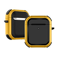 Ốp Bảo Vệ Chống Sốc Armor TPU PC Cho Airpods 1,2 / Airpods 3/ Airpods Pro/ Airpods Pro 2 Kèm Móc Treo- Hàng Chính Hãng