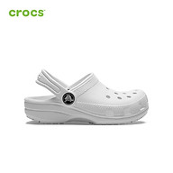 Giày lười trẻ em Crocs FW Classic Clog Kid White - 206991-100 thumbnail