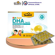 (Mẫu mới của hãng, hsd 2024) Viên uống DHA thượng hạng cho bé Kids Super DHA Blossom-NK Chính ngạch từ Úc thumbnail