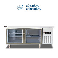 Tủ Bàn Mát Cánh Kính 1m8 Lạnh Trực Tiếp