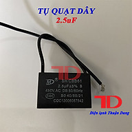 Tụ quạt dây 2.5uf, hàng chính hãng, Điện Lạnh Thuận Dung