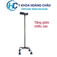 Gậy 4 Chân Thấp Lucass B-924 (Có Thể Tăng Giảm Chiều Cao)