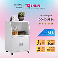 Tủ đựng đồ phòng ăn bằng gỗ công nghiệp MDF SMLIFE Donoussa