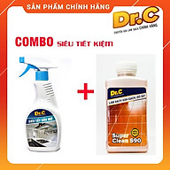 Combo Dr.C CHÍNH HÃNG siêu tiết kiệm  Siêu tẩy dầu mỡ Dr. C + Làm sạch sàn thumbnail