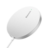 Đế sạc không dây Baseus Simple Mini3 Magnetic Wireless Charger 15W (CCJJ040012)- hàng chính hãng