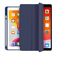 Bao da TPU cho iPad 10.2-inch Gen 7, Gen 8, Gen 9 Smart Case có khay đựng bút pencil – Hàng chính hãng