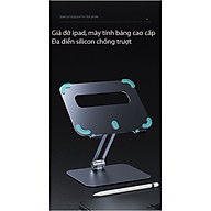 Giá Đỡ Để Bàn Dành Cho Máy Tính Bảng, Ipad  - Chất Liệu Hợp Kim Nhôm Cao Cấp Hàng Nhập Khẩu Chính HãngKitAcoom