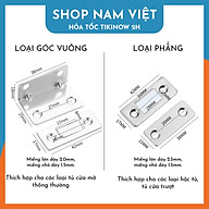 Bộ Nam Châm Dán Cửa Giúp Giữ Cửa Tủ Chắc Chắn, Không Cần Khoan Vít