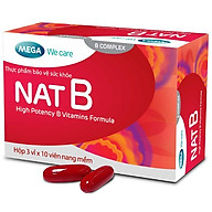 Viên Uống Nat B - bổ Sung Vitamin B, tăng hệ miễn dịch, tiêu hoá tốt thumbnail