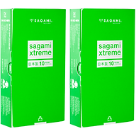 Combo 2 Hộp Sagami Xtreme Type E Green Hộp 10 thumbnail