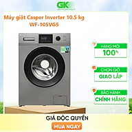 Máy giặt Casper Inverter 10.5 kg WF-105VG5 - HÀNG CHÍNH HÃNG - CHỈ GIAO HCM