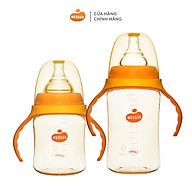 Bình sữa Cổ Rộng PPSU Wesser 180ml/260ml