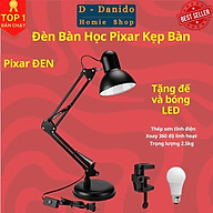 Đèn học kẹp bàn, đọc sách, làm việc PIXAR bóng LED chống cận thông minh Chính hãng D Danido
