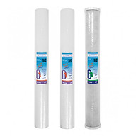 Bộ sản phẩm 3 lõi lọc (lõi lọc số 1 & 3) 20inch Yamato