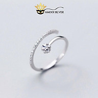 Nhẫn bạc S925 đá hình ngôi sao - Amooi Silver AN70 thumbnail