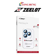Dán Camera cường lực viền màu chống va đập Zeelot PIshield cho iPhone 13 Pro/13 Pro Max - Hàng chính hãng