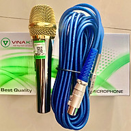 Micro VinaKTV VN 939 - Mic hát karaoke có dây loại tốt, hát nhẹ thumbnail