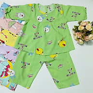 Combo 3 bộ đồ bộ bé gái chất vải Tole, lanh tay dài mềm, mịn mát Tole- TomTom Baby, hàng Việt Nam chất lượng thumbnail