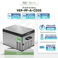 Tủ lạnh ô tô di động E-pro CD35 - Làm đá siêu tốc - Cắm trại hoặc sử dụng tại nhà