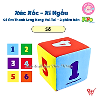 Đồ Chơi Vải Xúc Xắc Xí Ngầu Có Âm Thanh Leng Keng Vui Tai Cho Bé - Pipo Vietnam