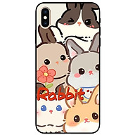 Ốp lưng cho iPhone X - iPhone Xs - Xs Max - XR - iPhone 11 - 11 Pro Max - Năm Chú Thỏ - Hàng Chính Hãng