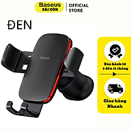 Giá đỡ Baseus Metal Age Ⅱ Gravity Car Mount SUJS000001 điện thoại khóa tự động dùng cho xe hơi- Hàng chính hãng