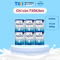 Combo 6 Sản phẩm dinh dưỡng công thức Aptamil Profutura Cesarbiotik 1 Infant Formula (Dành cho trẻ từ 0 - 12 tháng tuổi) - 800g