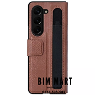 Bao da dành cho Samsung  Z Fold5/ Z Fold 6/ Z Fold7 Nillkin Aoge Leather Cover - Hàng Chính Hãng (Tặng 2 túi PVC đựng thẻ ATM)