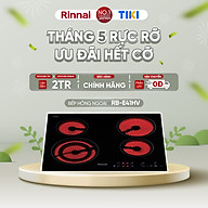Bếp hồng ngoại Rinnai RB-E41HV mặt kính Schott 6000W - Hàng chính hãng.