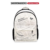 Balo Họa Tiết Báo SAIGON SWAGGER SGS Journal Backpack thumbnail